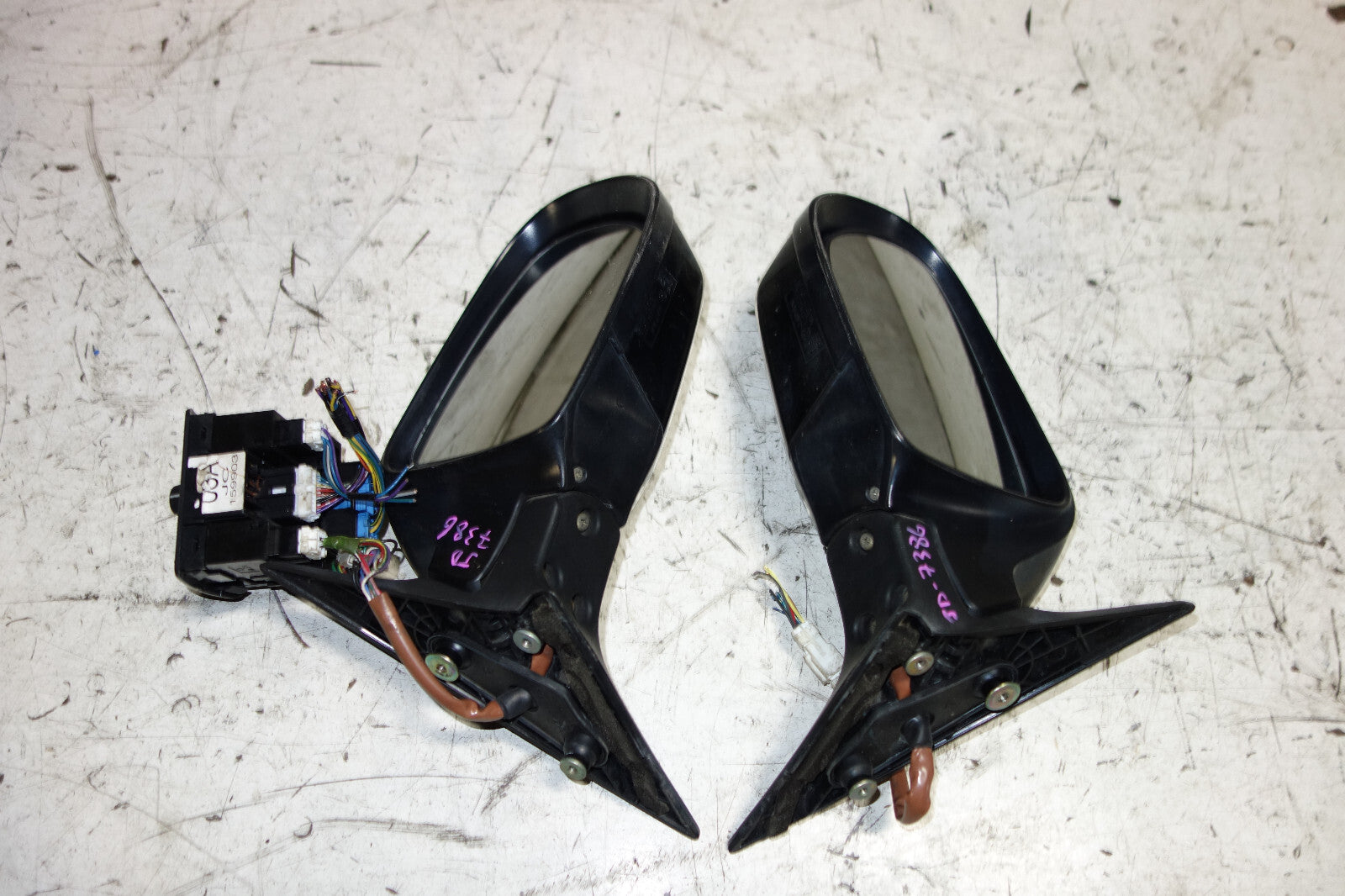JDM Subaru Legacy OEM Power Folding Mirrors Signals & Switch 2005-2009