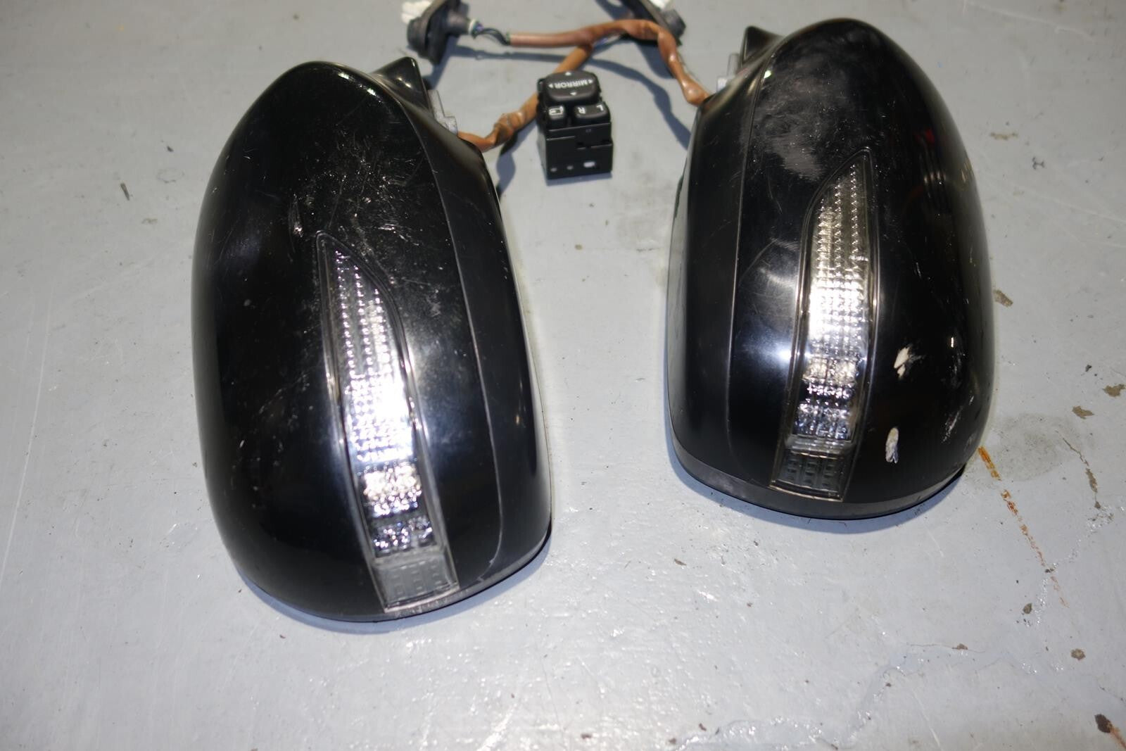 JDM Subaru Impreza WRX STi Heated Power w/ Folding Mirrors Turn Lights 2008-2014