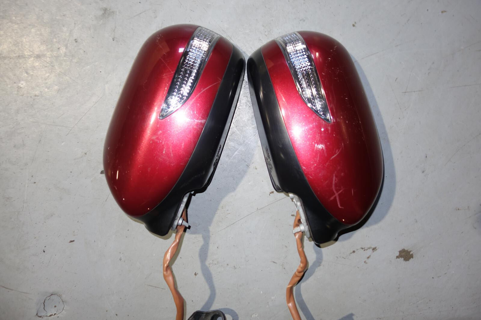 JDM Subaru Impreza WRX STi Heated Power w/ Folding Mirrors Turn Lights 2008-2014