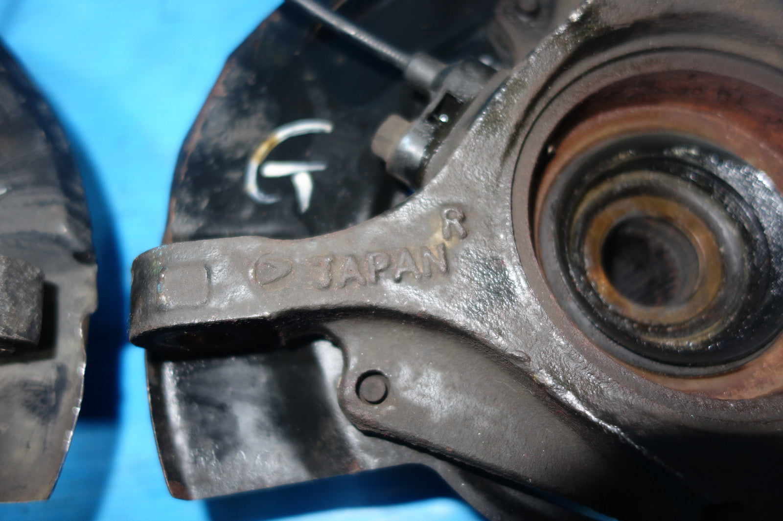 2003-2008 JDM Subaru Forester Front Spindles Hubs Knuckles Bearings 5X100 STi