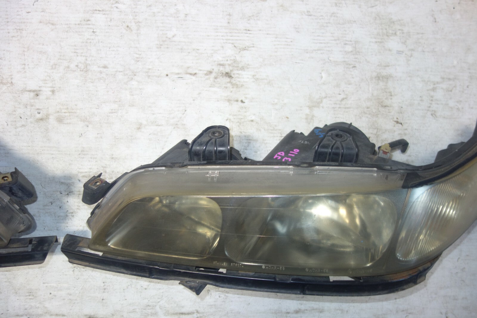 JDM 1998-2002 HONDA ACCORD EURO R CH9 CL1 CF4 OEM HID HEAD LIGHTS HEAD LAMPS
