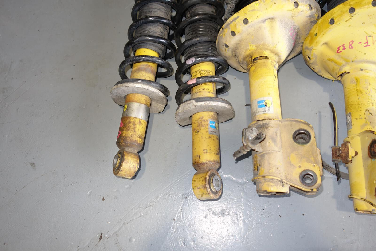 JDM Subaru Legacy BILSTEIN Shocks Struts Springs Suspension 2005-2009 Outback