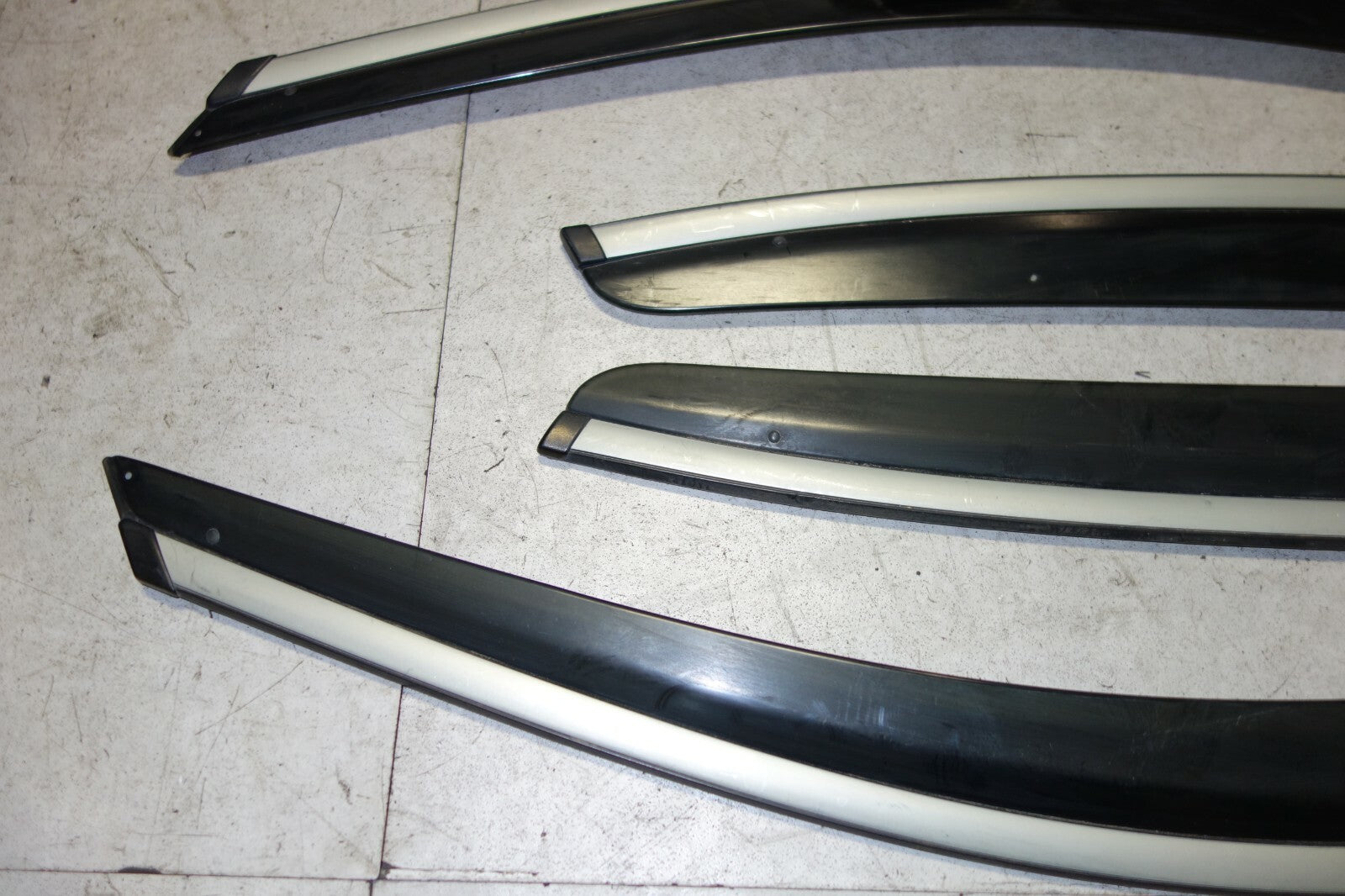 JDM 2008-2012 HONDA INSPIRE ACCORD CP3 WINDOW VISORS OEM RAIN GUARDS RARE