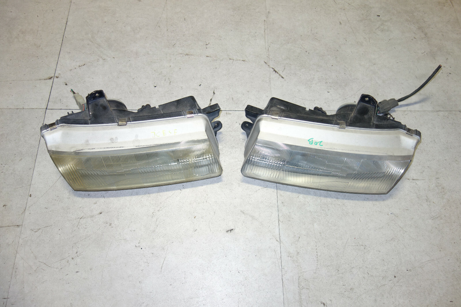 JDM Mazda Eunos Cosmo Head Lamps Headlights OEM JC3SE Head Lights