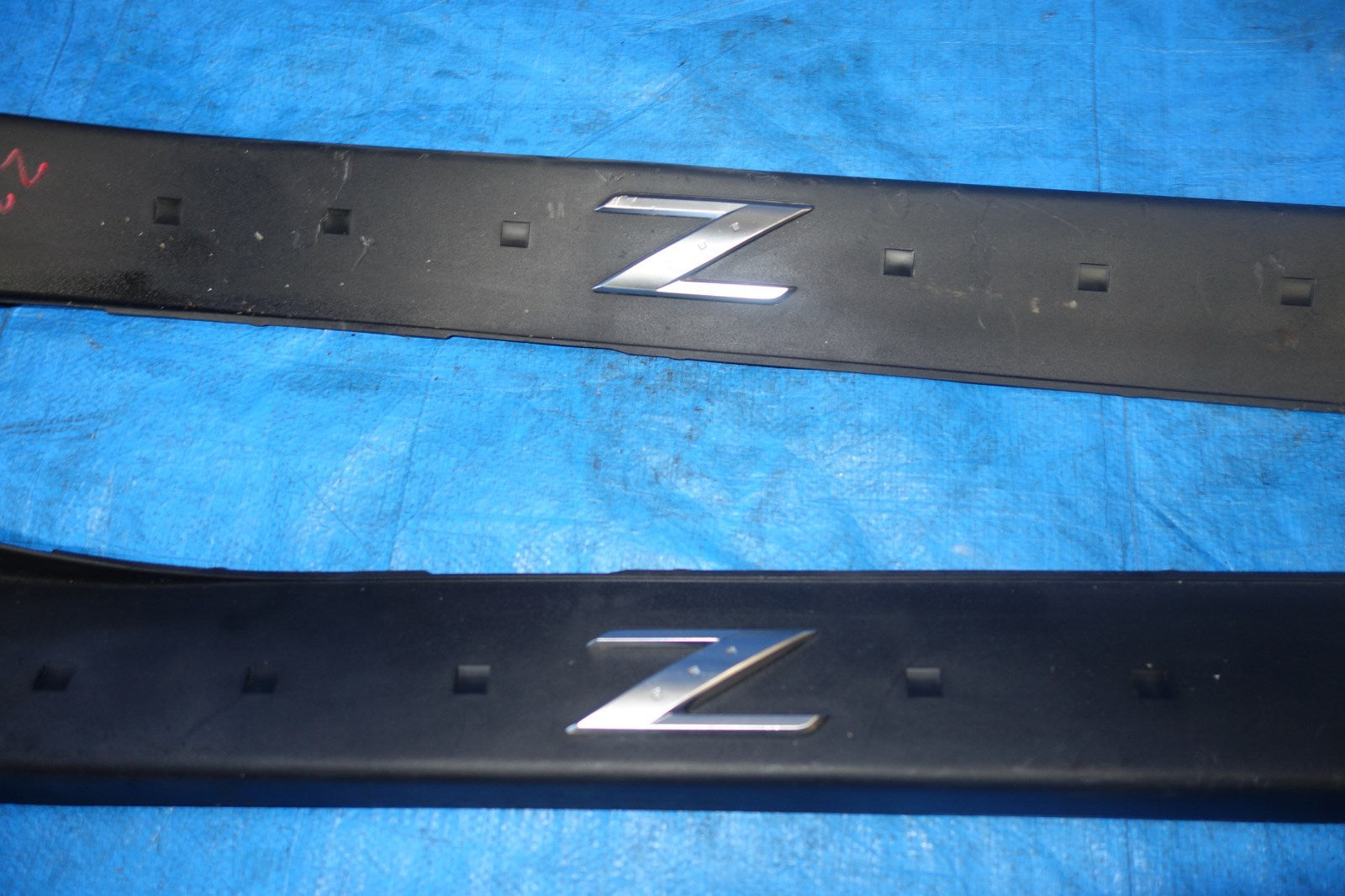 JDM Nissan 350z Door Sills Scuffs Kick Plates Steps 2003-2005 Z33 Z