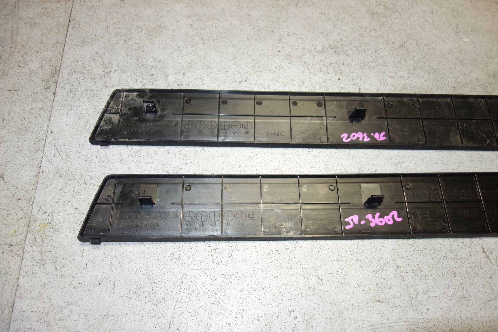 JDM Subaru Legacy & Outback Door Sills Scuff Plates Genuine BR9 2010-2014