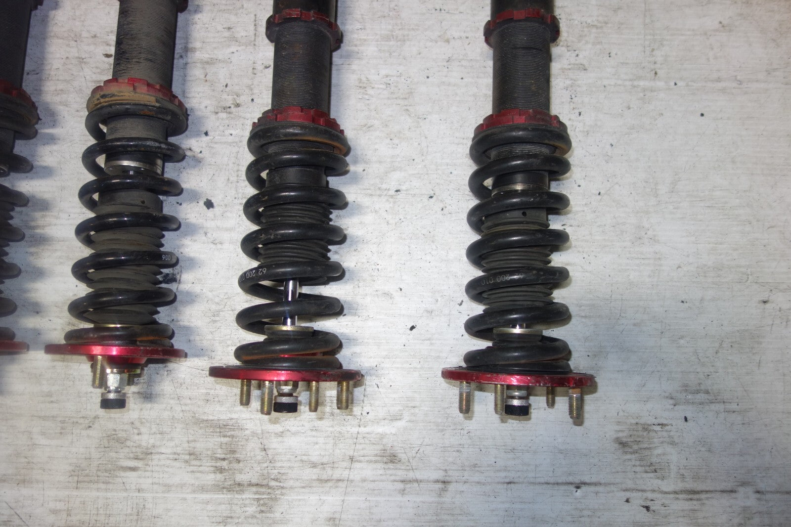 JDM Honda Accord CP3 Coilovers Lowering Suspension Shocks Japan 2008-2012 #6645
