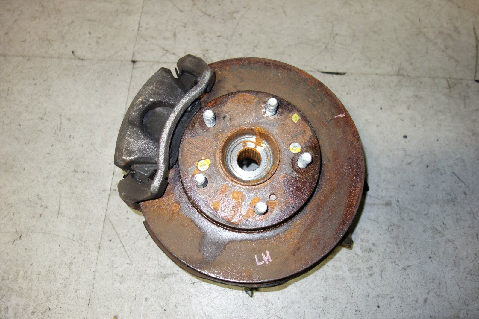 JDM Honda Civic / CSX OEM Front Left Spindle Hub Bearing Brake Caliper 2006-2011