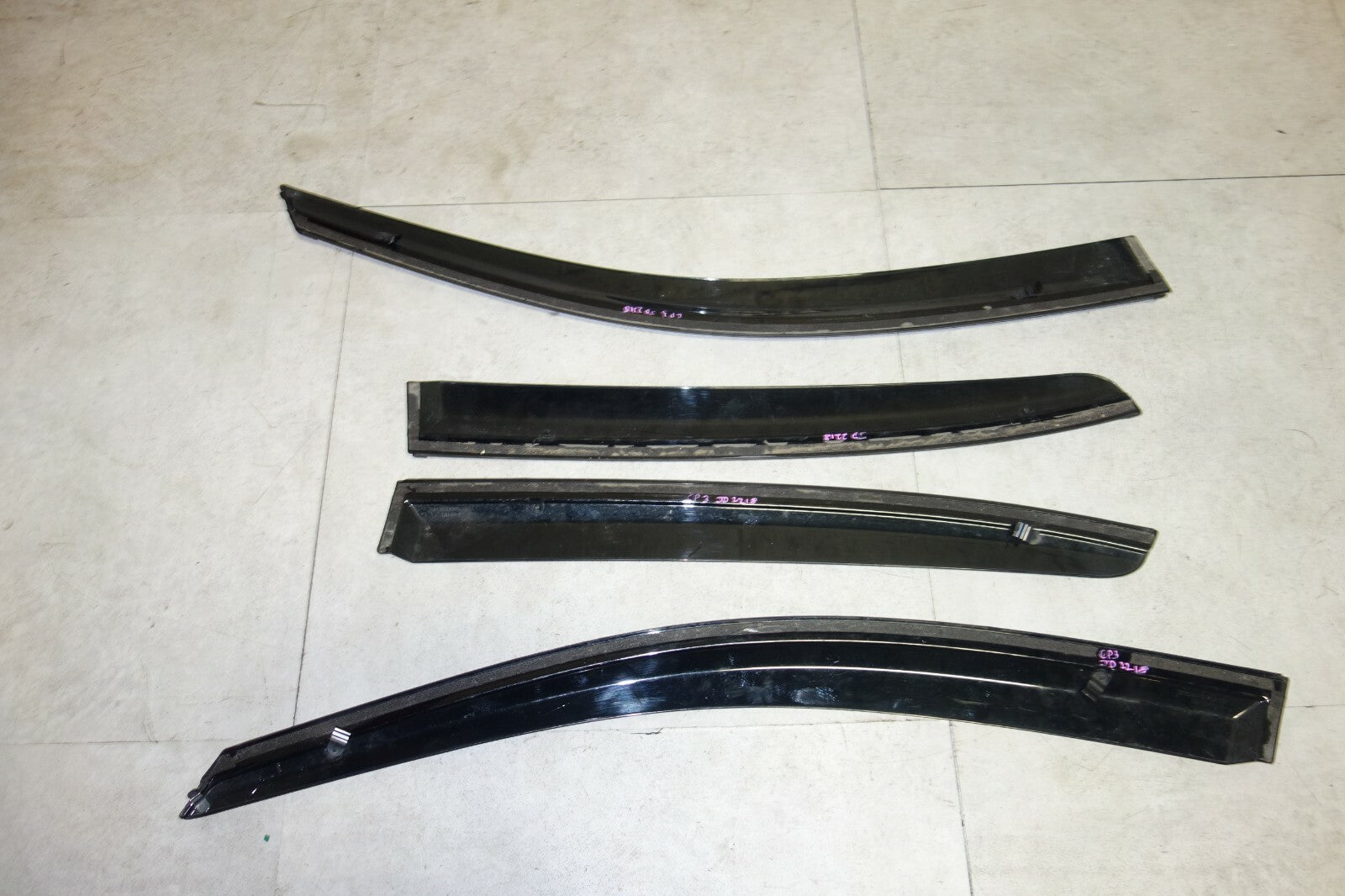 JDM Honda Accord Window Visors Rain Guards 2008 2009 210 2011 2012 CP3 Sedan