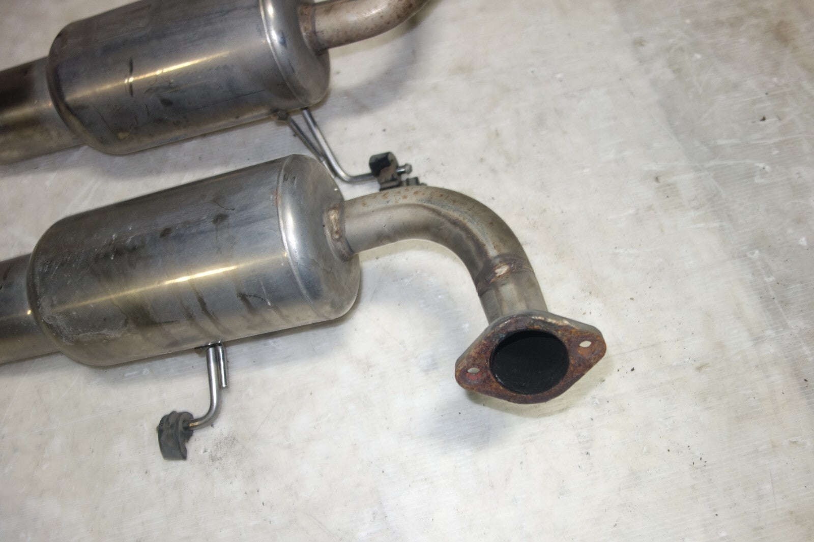 JDM HKS ES Premium Exhaust Muffler Dual Universal Subaru Honda Toyota Nissan