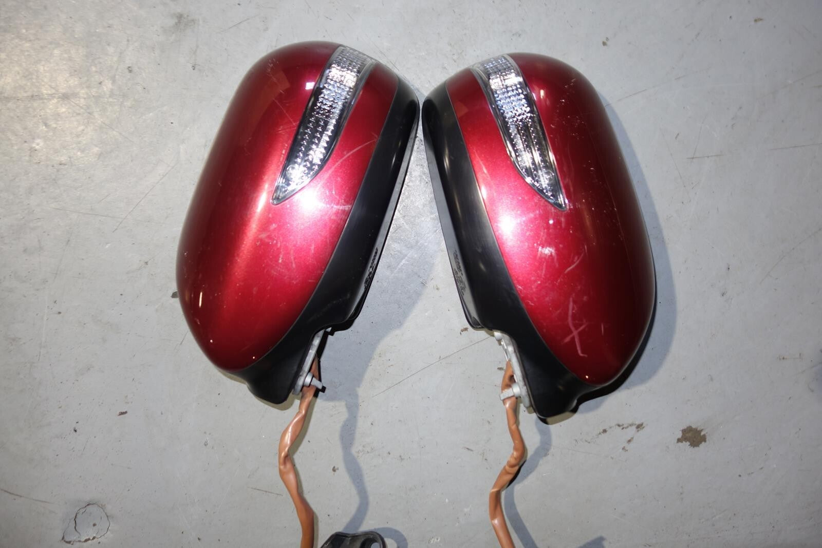 JDM Subaru Impreza WRX STi Power Folding Mirrors & Switch Heated GRB 2008-2014
