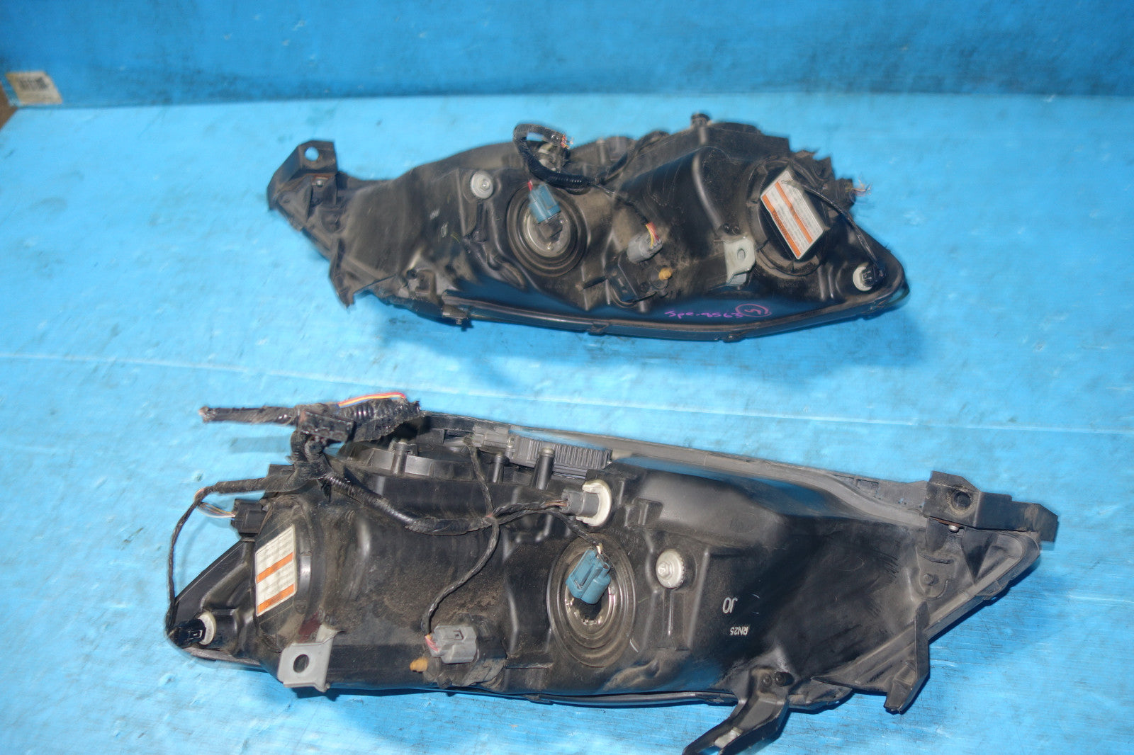 JDM Acura RL HID Headlights Head Lamps Pair 2005-2008 Honda Legend KB1 #8563