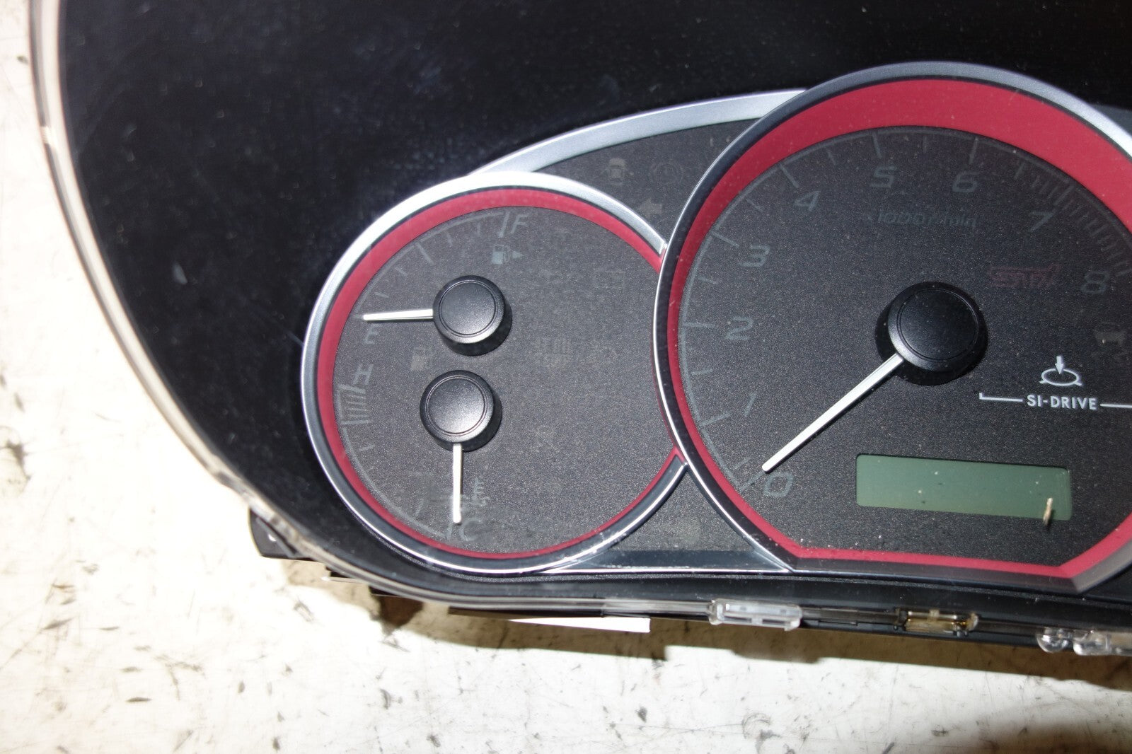 JDM 2008-2014 SUBARU WRX STi V10 MANUAL GAUGE CLUSTER SPEEDOMETER GRB 260KM/H