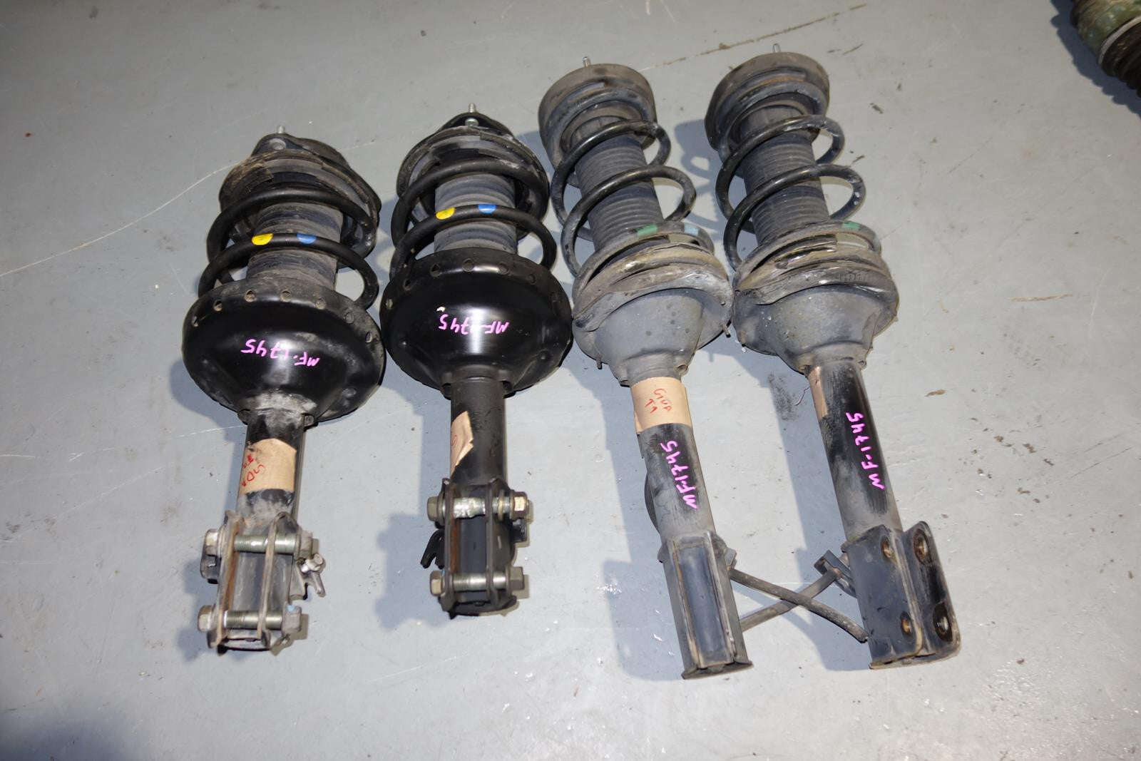 JDM Subaru Impreza WRX Shocks Coil Springs Struts Assembly 2002-2007 V8 V9