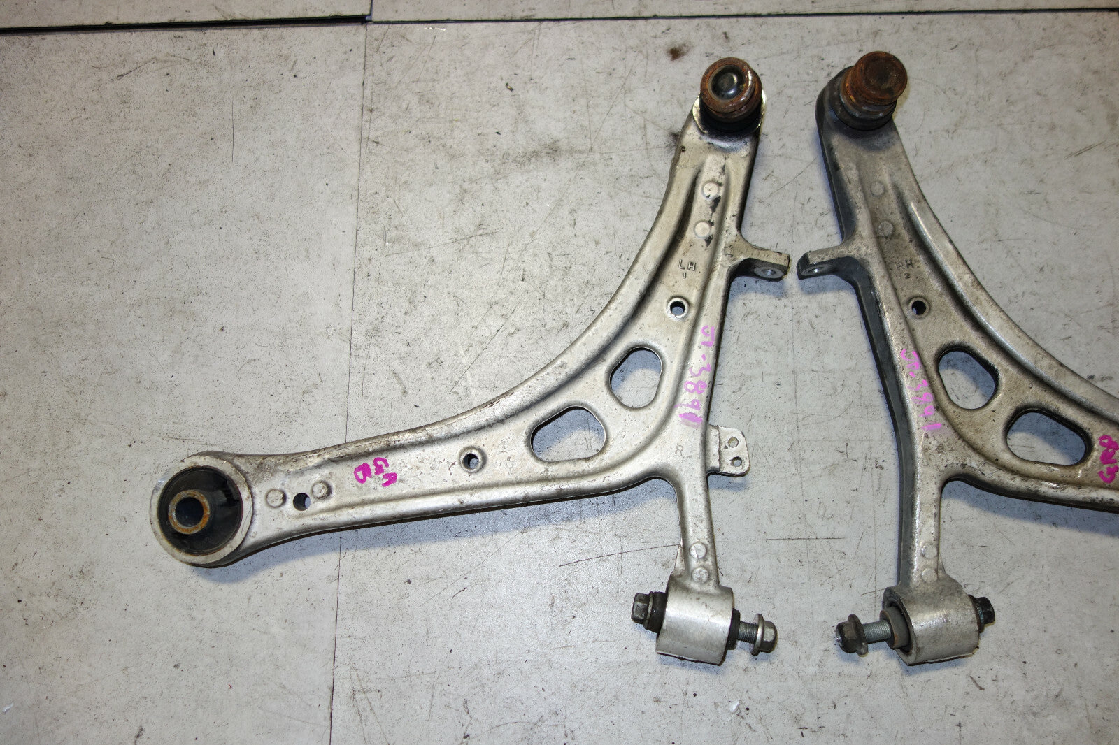 JDM Subaru Impreza WRX STi GRB GRF Aluminum Front Lower Control Arms 2008-2014