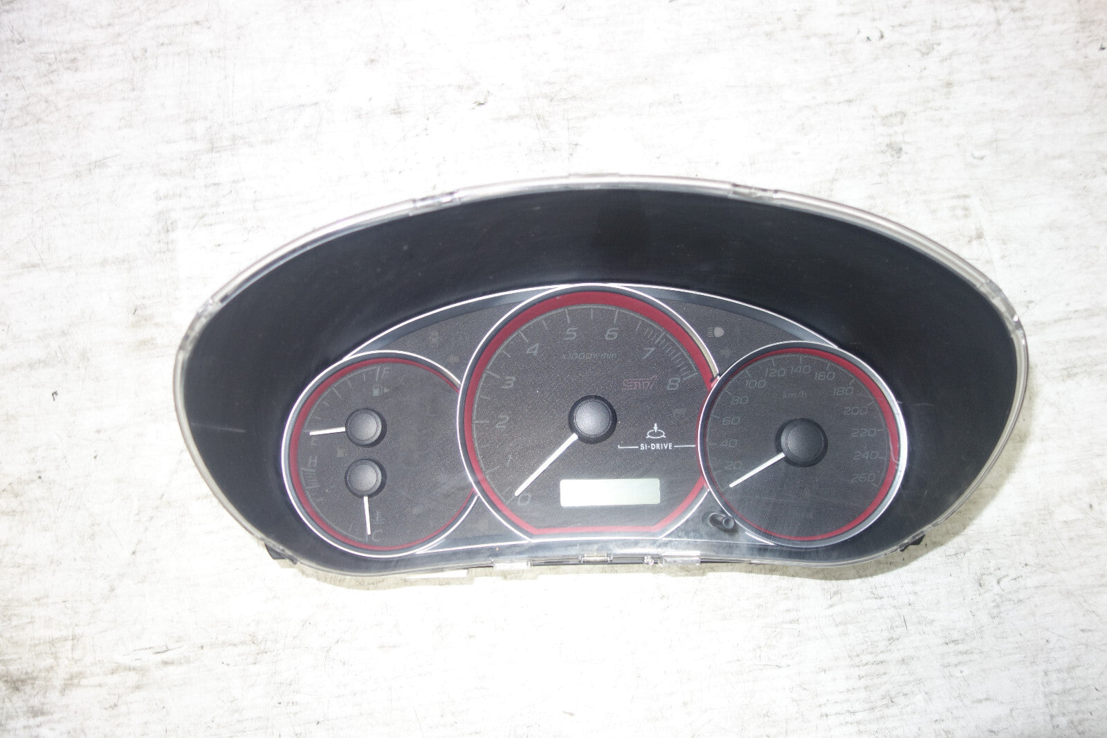 JDM Subaru Impreza WRX STI Gauge Cluster 260KM/H 2008-2014 GRF