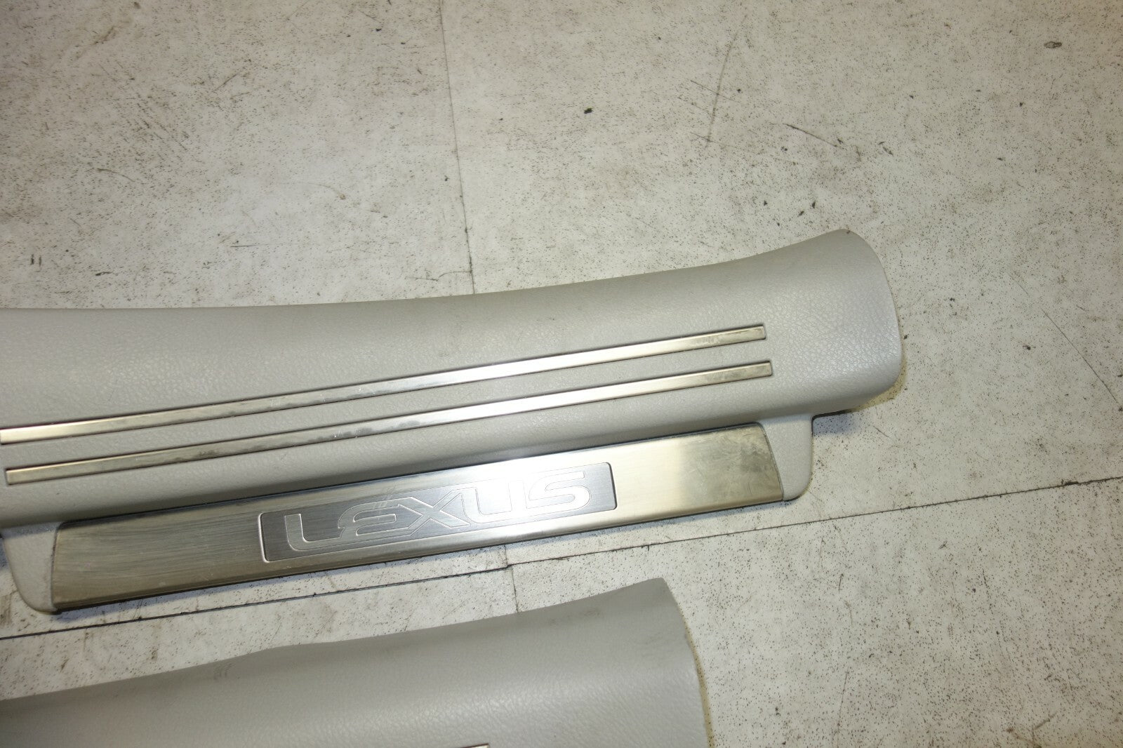 JDM 2007-2012 LEXUS USF40 GENUINE LS460 OEM DOOR SILLS SCUFF PLATES RARE USF40