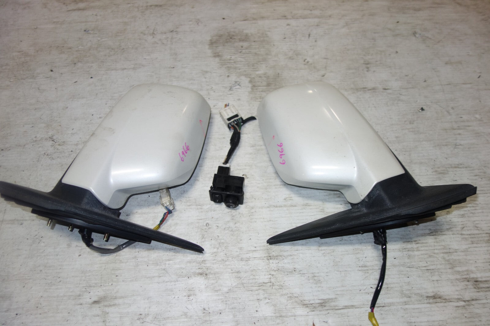 JDM Nissan X-Trail GT OEM Side View Mirrors PNT30 Left Right OEM Japan 2000-2006