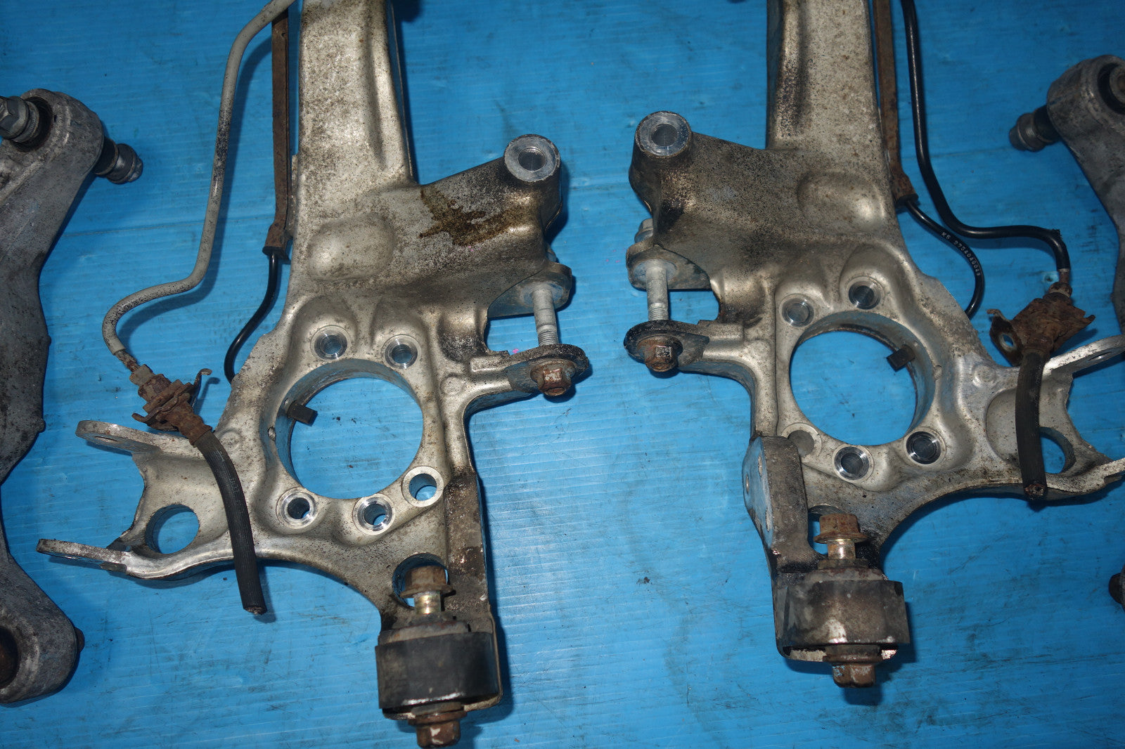 JDM Subaru Legacy Spec B Sti Rear Aluminum Control Arms Rare Racing 2005-2009