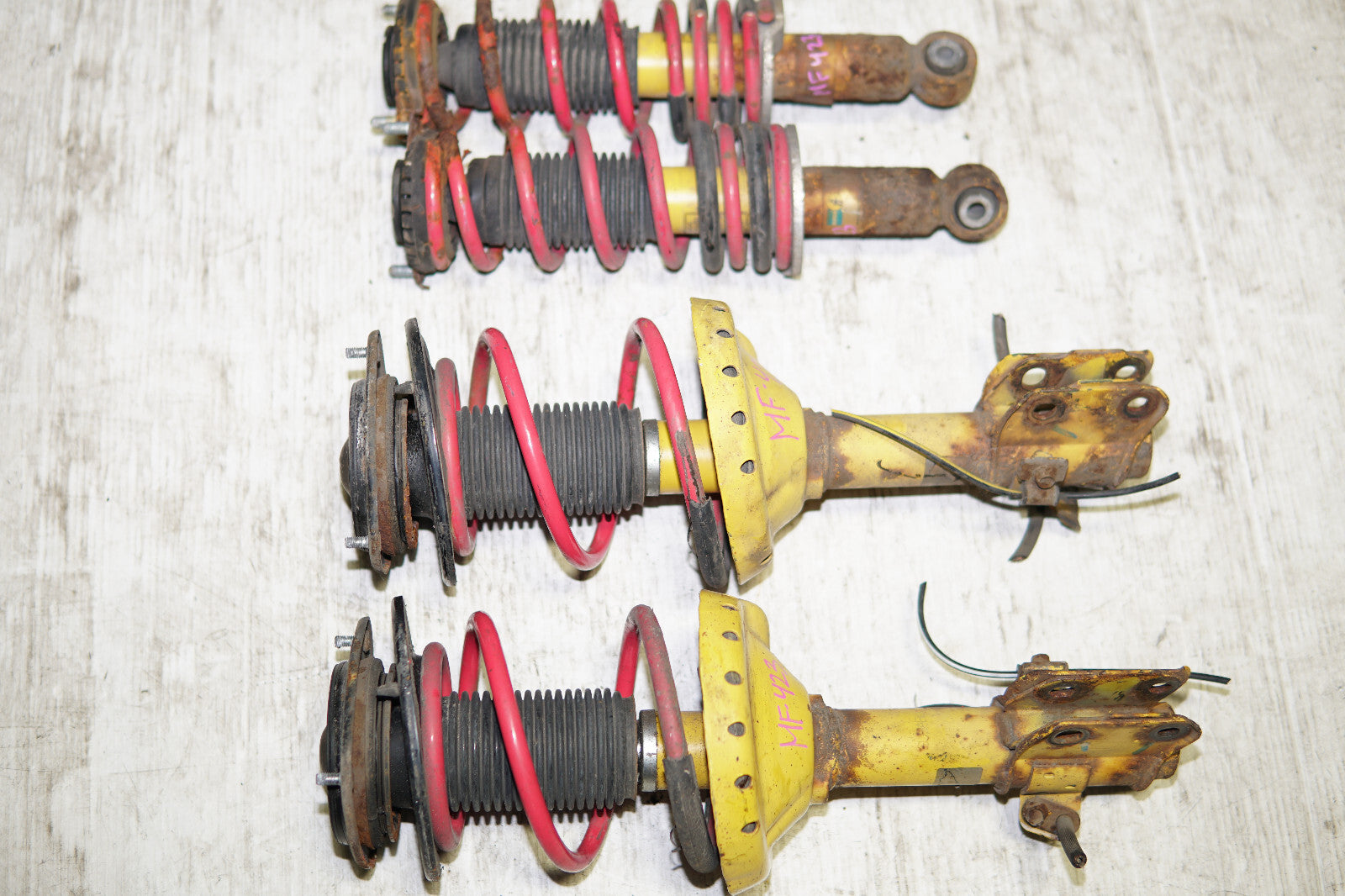 JDM Subaru Legacy BILSTEIN Shocks Struts STi Coil Springs Suspension 2005-2009