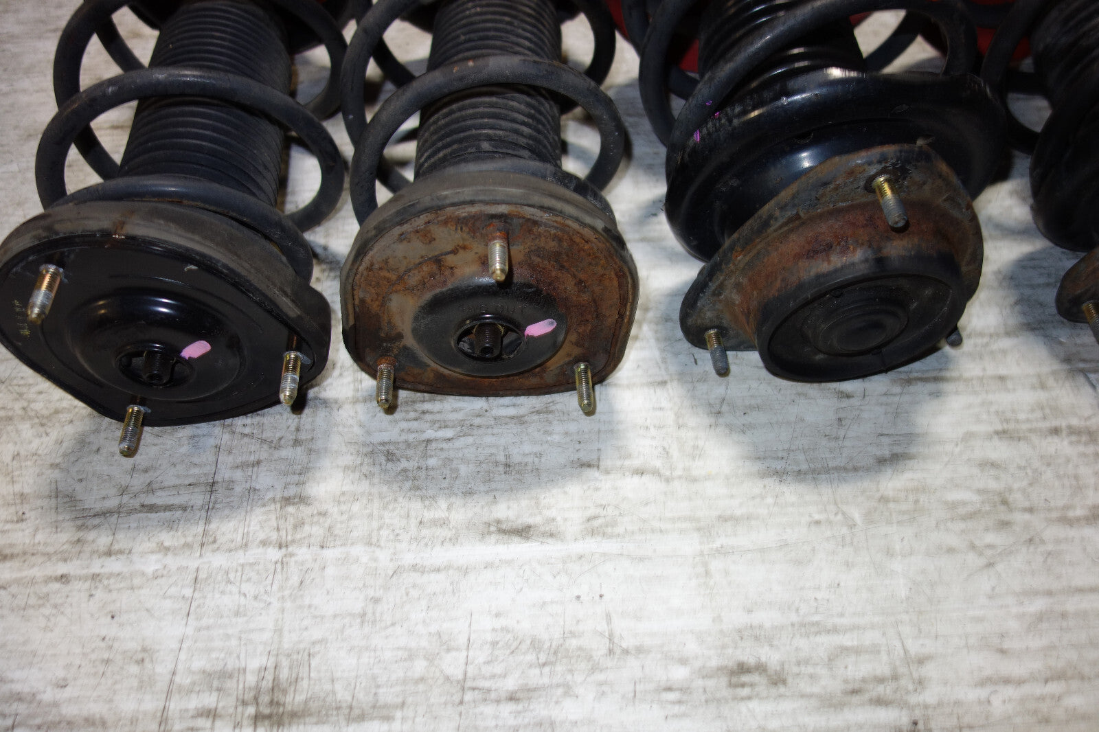 JDM Subaru Impreza WRX STi 5x100 Shocks Coil Springs Struts 2002-2007 V8 V7 V9