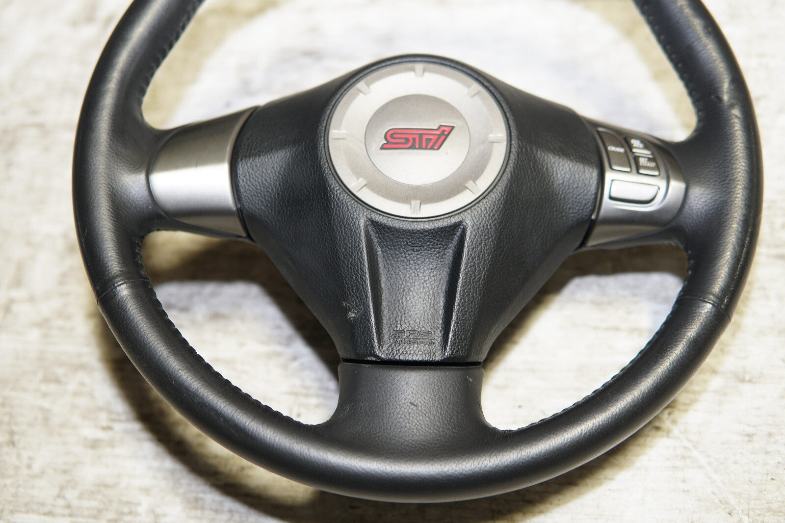 JDM Subaru Impreza WRX STi GR GRB Steering Wheel & Hub 2008-2014 STi V10 GVF GRF