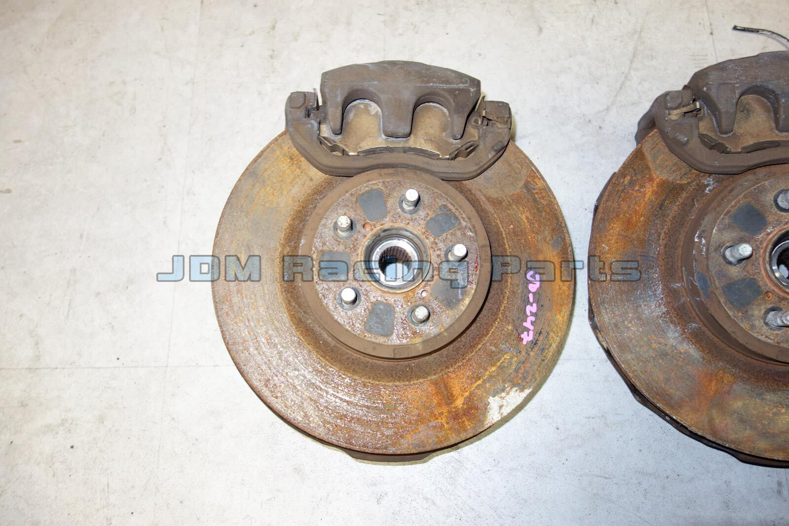 JDM Subaru Legacy Spec B Front Wheel Hub Spindle Bearing Calipers 2005-2009