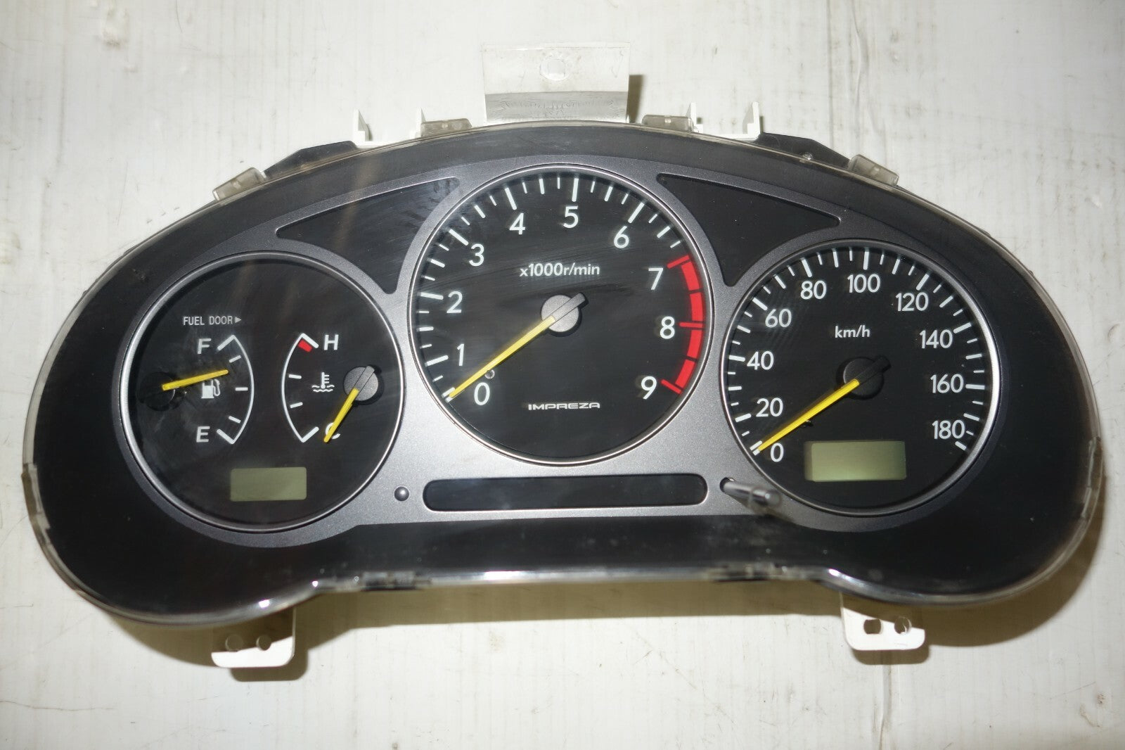 JDM 2002-2003 SUBARU IMPREZA WRX V7 MANUAL 5 SPEED GAUGE CLUSTER SPEEDOMETER