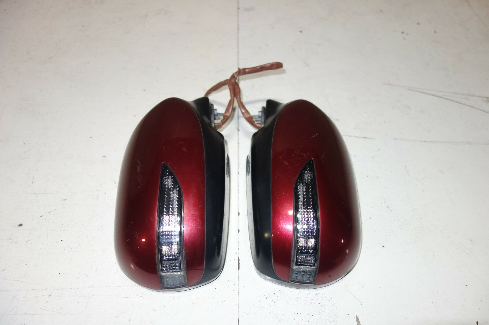 JDM Subaru Impreza WRX STi Mirrors GRB Power Folding Mirrors 2008-2014 OEM