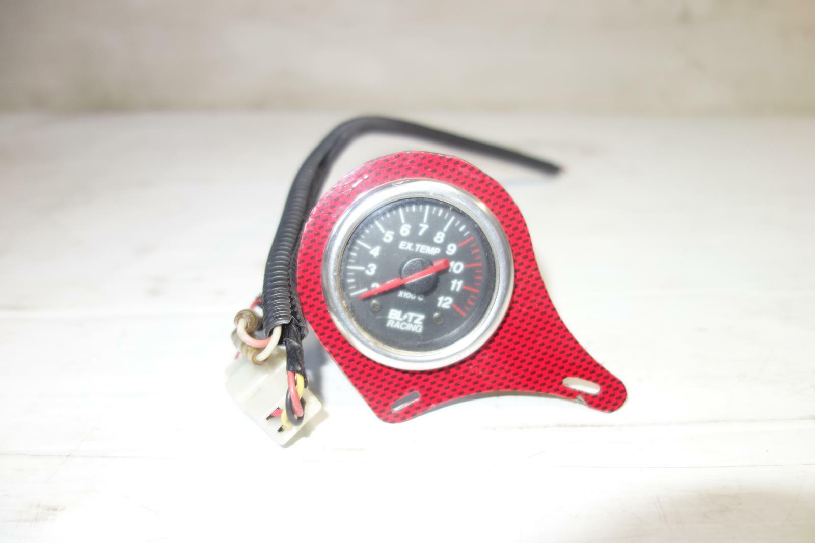 JDM Blitz EX Temp Gauge Universal Fitment WRX STI RX7 240x Supra Lexus 180sx