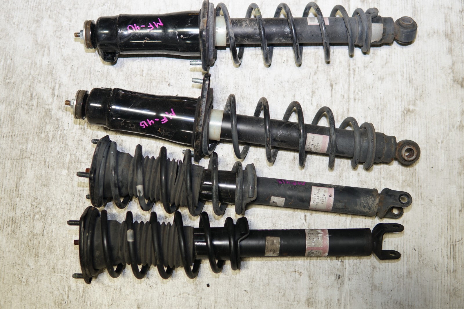 JDM 2004-2008 GENUINE MAZDA RX8 RX-8 OEM SHOCKS STRUTS FRONT & BACK SHOCKS STRUT
