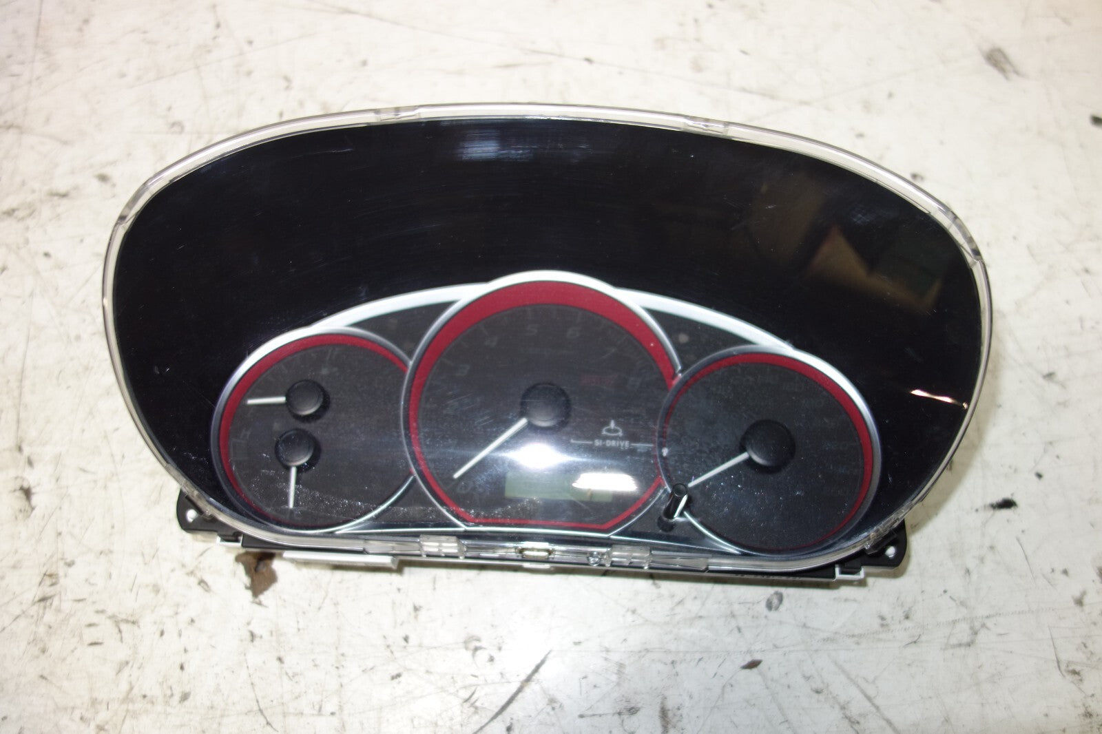 JDM 2008-2014 SUBARU WRX STi V10 MANUAL GAUGE CLUSTER SPEEDOMETER GRB 260KM/H