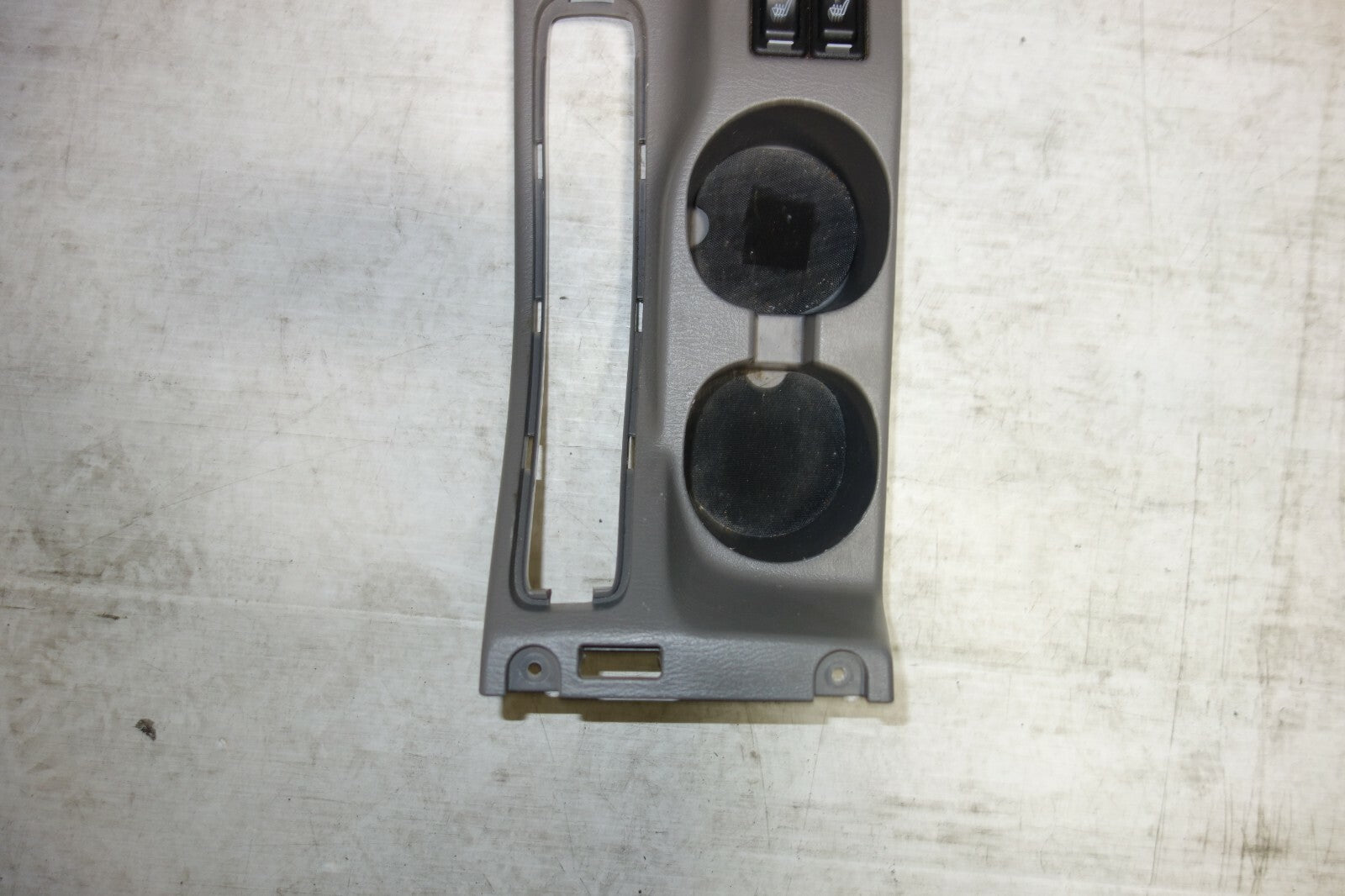 Subaru Forester Center Console Cup Holder E-Brake Trim With Switches OEM 03-08