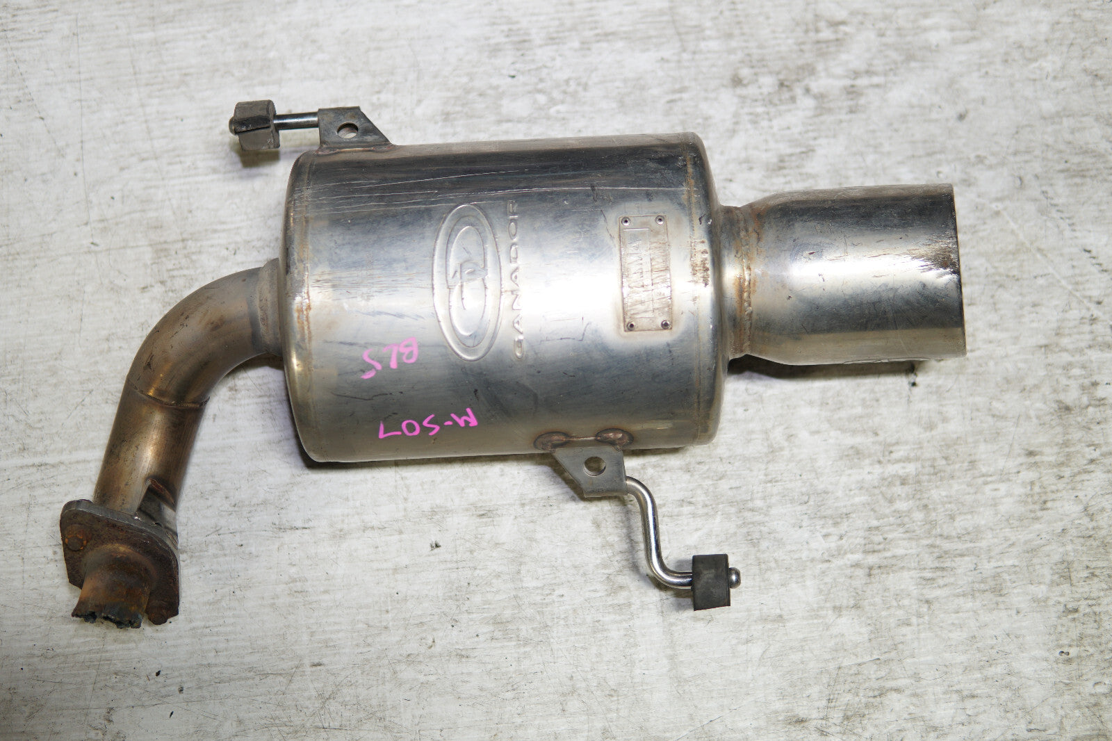 JDM Subaru Legacy / Outback Ganador Exhaust Muffler Only one 2005-2009 MF-507