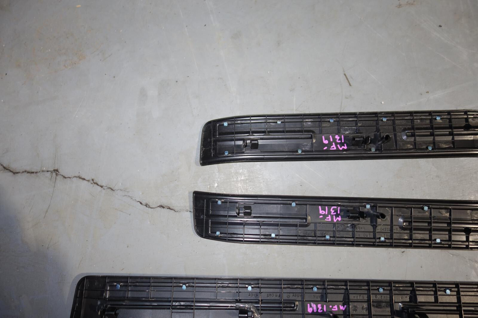 2005-2008 Acura RL MODULO Door Sills Scuffs Kick Plates Honda Legend KB1 JDM
