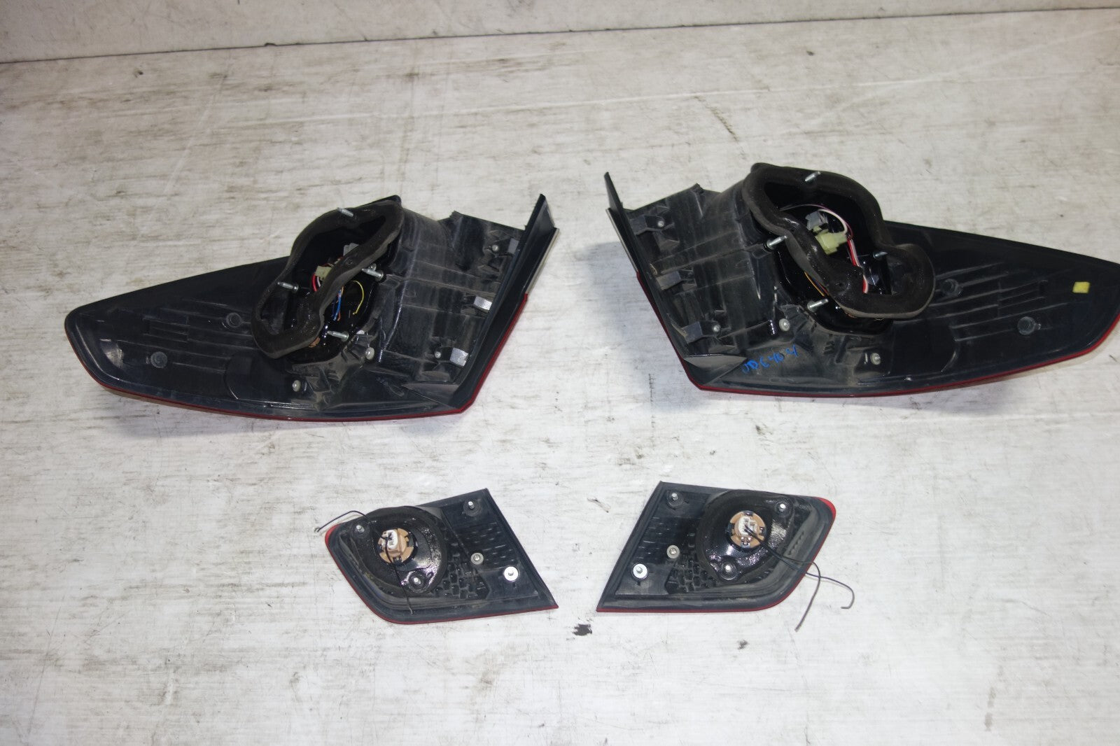JDM Subaru Legacy Sedan Taillights Tail Lamps 2010 2011 2012 2013 2014 BM9 BMM