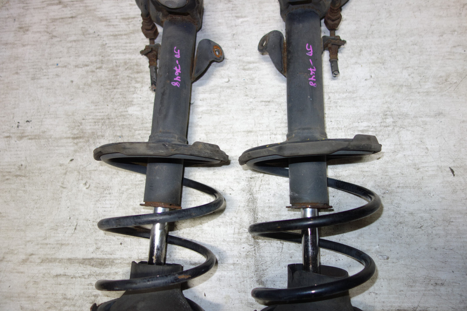 JDM Toyota Celica GT-S Front Super Strut Shocks Springs Pair 2000-2005