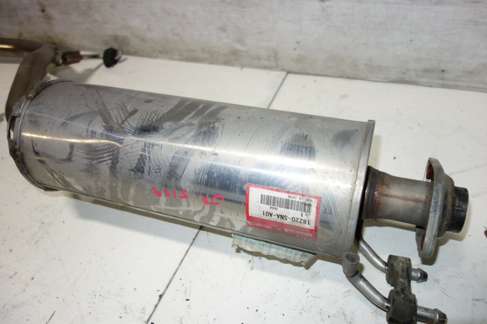JDM Honda Civic FD1 Acura CSX Tanabe Exhaust Muffler Mid Pipe 2006-2011 Sedan