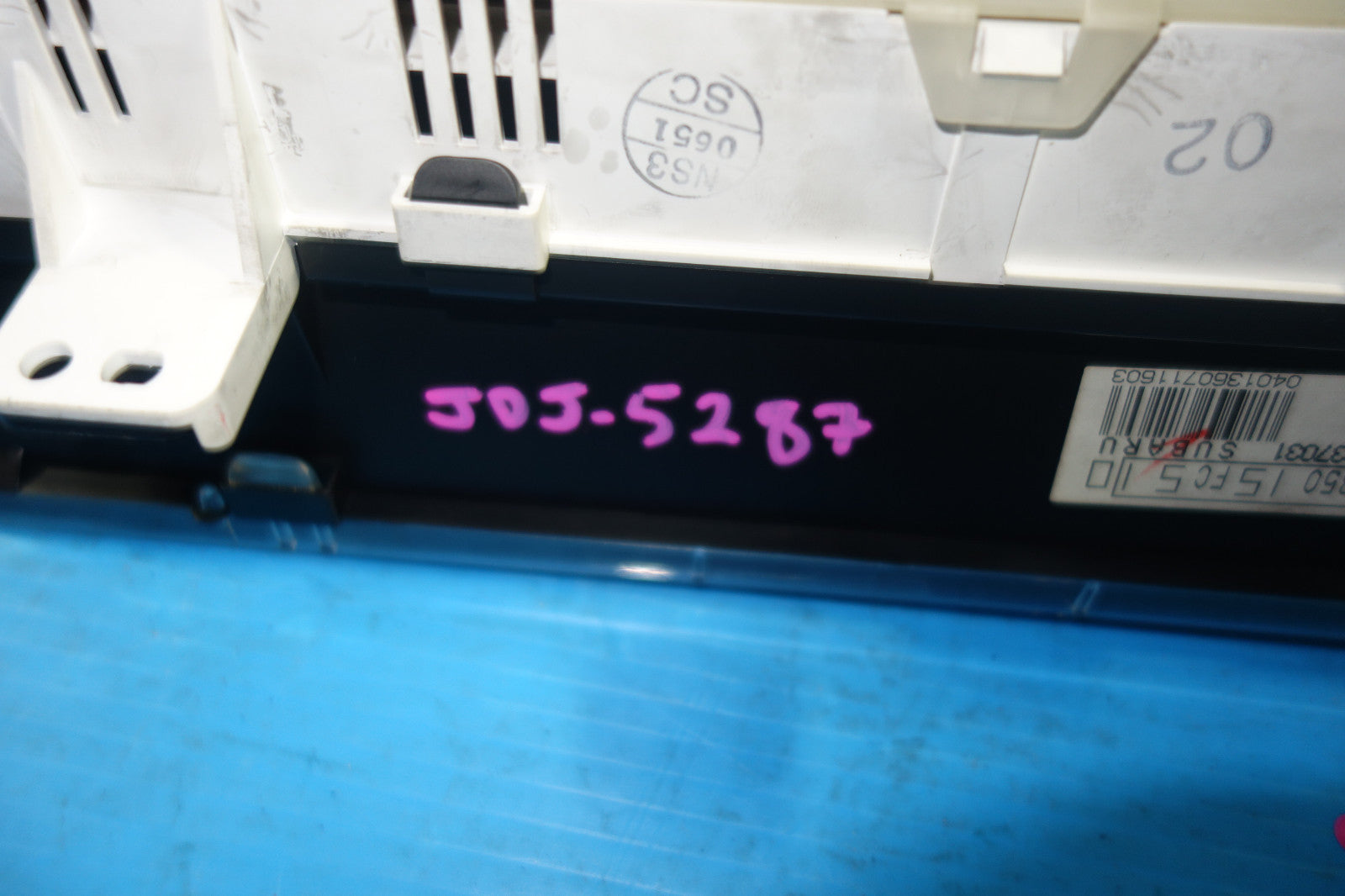 JDM Subaru Forester SF5 STi Automatic Gauge Cluster Speedometer 1998-2002 #5287