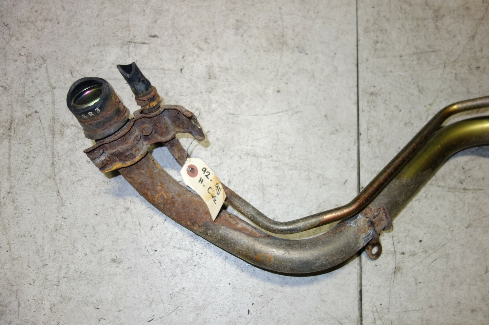 JDM Honda Civic OEM Fuel Neck Filler Pipe Gas 1992 1993 1994 1995