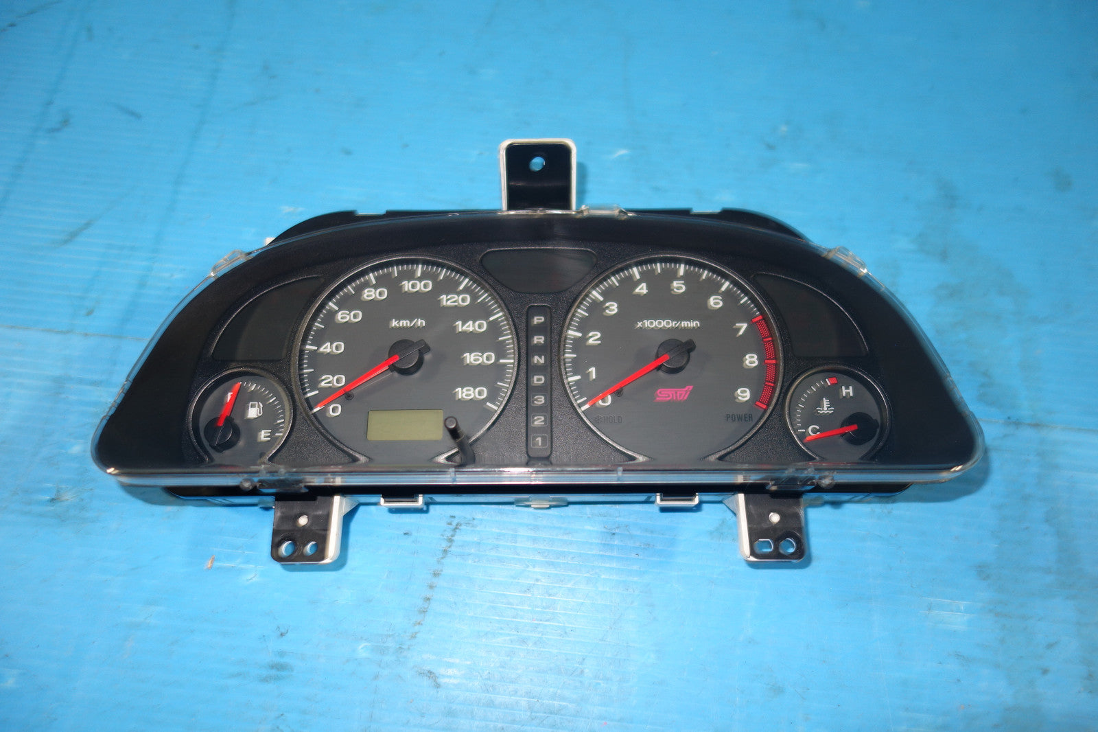 JDM Subaru Forester SF5 STi Automatic Gauge Cluster Speedometer 1998-2002 #5287