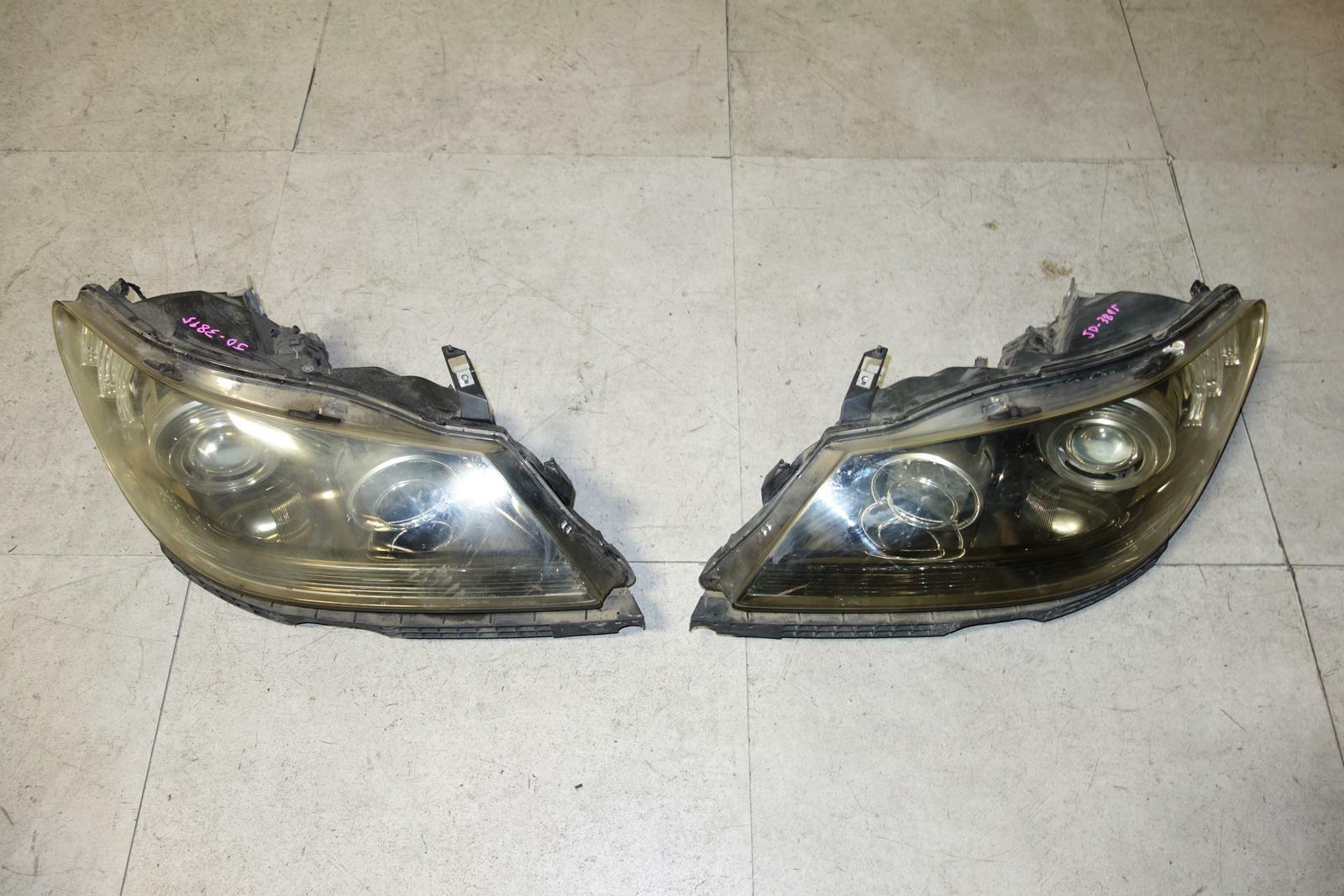 JDM Acura RL Head Lights Lamps Headlights Authentic 2005 2006 2007 2008 Set #6