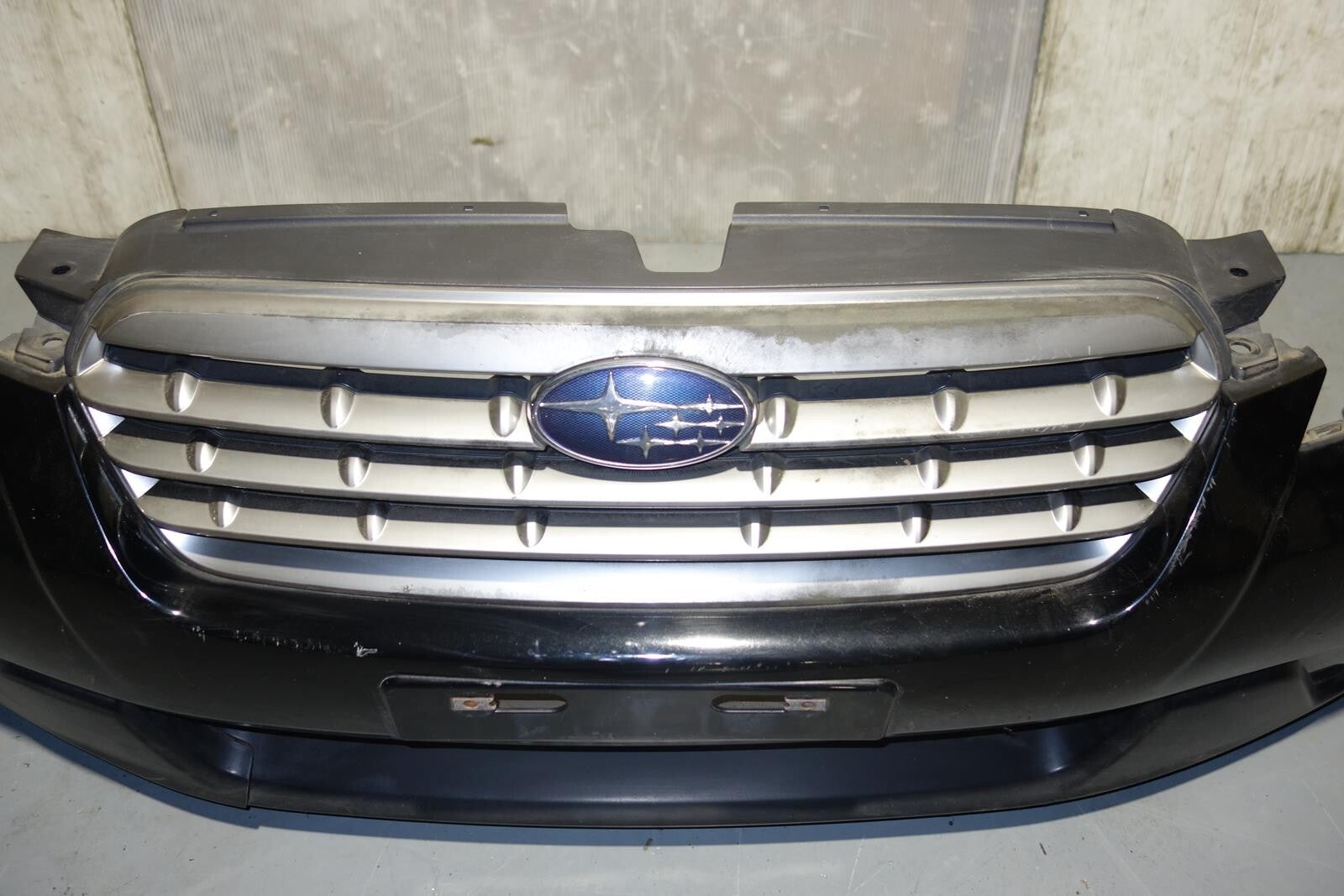 JDM 2008-2009 SUBARU LEGACY FRONT BUMPER WITH FOG LIGHTS REBAR GRILLE BP9