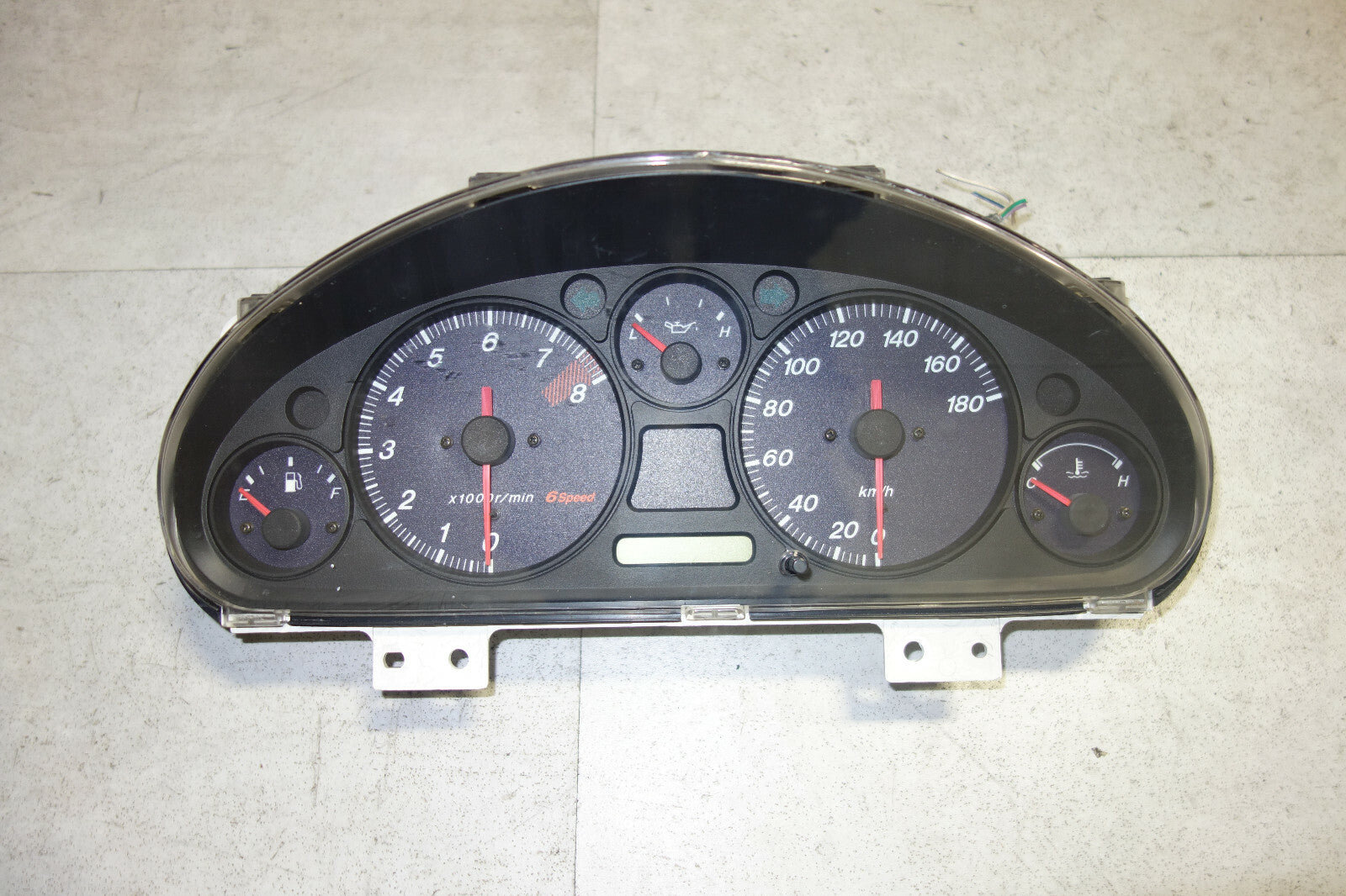 JDM Mazda Miata MX-5 NB Gauge Cluster 6-Speed MT Speedometer MX5 1998-2005