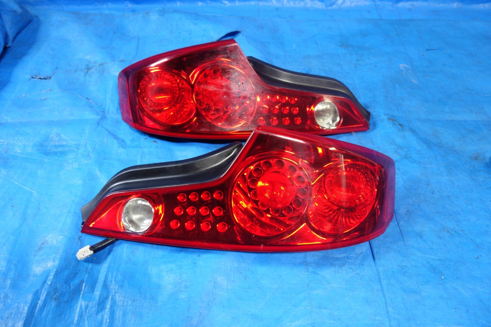 JDM Infiniti G35 Coupe OEM Tail lights Lamps Left & Right CPV35 2003-2005 #3204