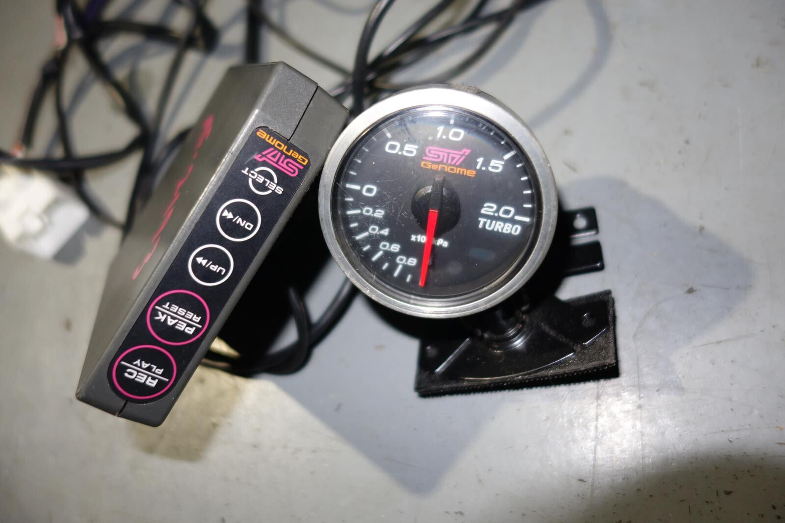 JDM Defi Turbo Boost Gauge Turbo Booster Controller STi Genome Subaru STi