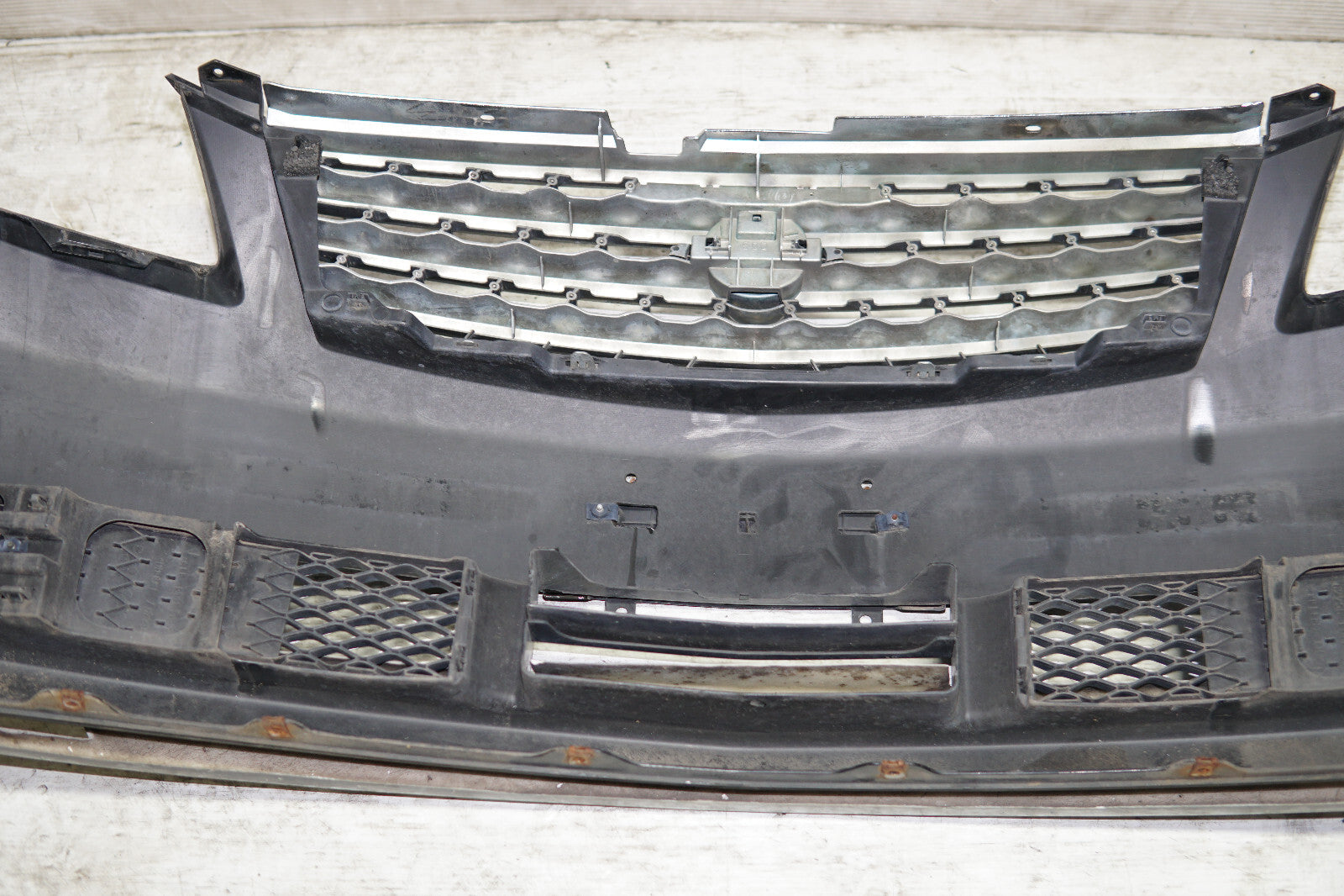 JDM Infiniti M35 M45 OEM Front Bumper Cover Lip Grille 2006 2007 Nissan Fuga