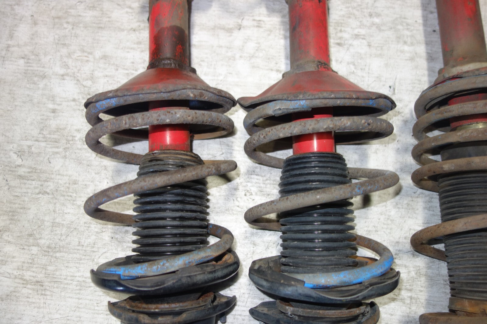 JDM Subaru Impreza WRX STi Shocks Struts Spring 2002 2003 2004 2005 2006 2007 V7