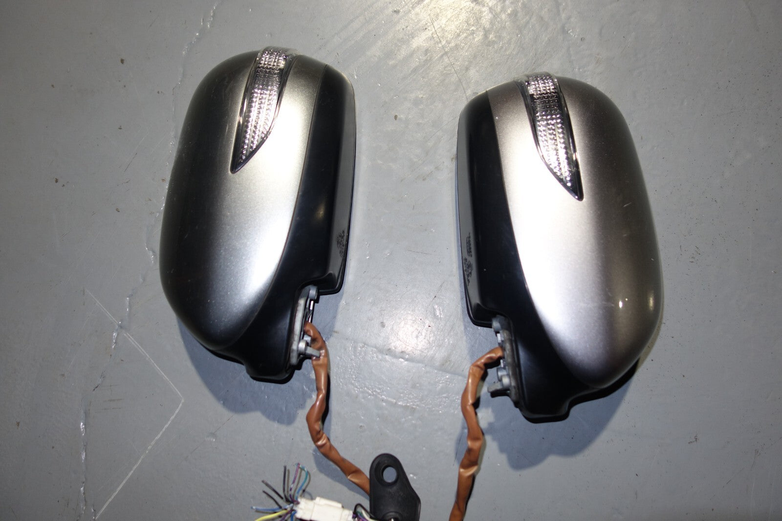 JDM SUBARU IMPREZA WRX STi GRB OEM POWER FOLDING MIRRORS AUTO FLIP 2008-2014