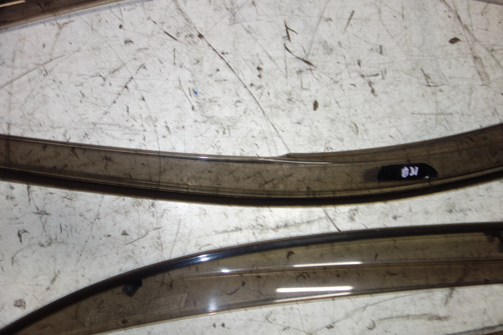 JDM Acura RL OEM Mugen Window Visors Rain Guards 2005-2008 Honda Legend KB1